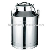 Stainless Steel Transportation Milking Bucket for dairy farm