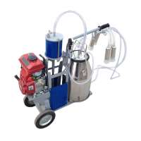 Newest Hand Operated Gasoline Milking Machine for single cow/goat/sheep