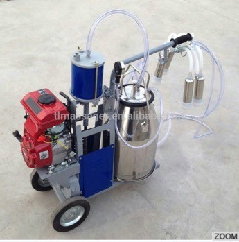 trolley cows milking machine/ vacuum pump milking trolley for cow/goat/sheep 2017